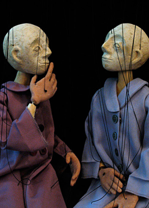 photo of libby marcus marionettes